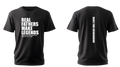 Real Fathers Make Legends - Black T-shirt