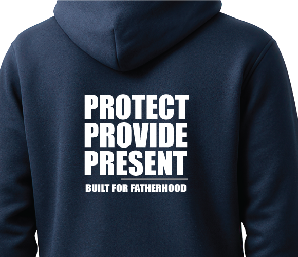 Protect Provide Present - Navy Blue