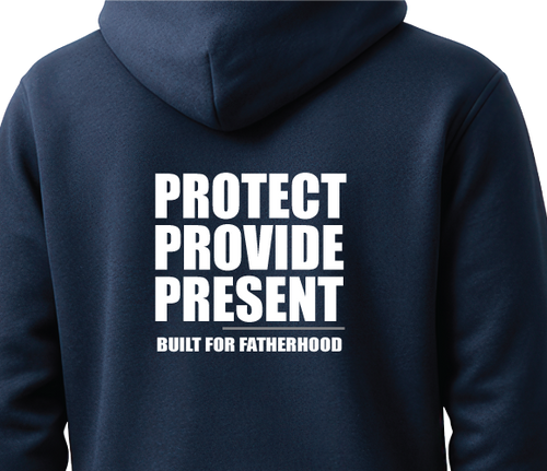 Protect Provide Present - Navy Blue